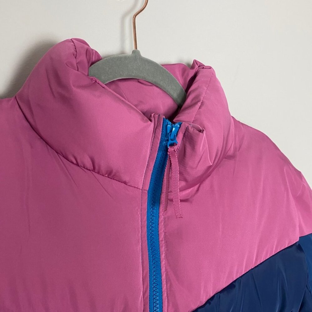 SUNDANCE Greer Mountain Jacket Large Puffer Winter Retro Colorblock Striped - Picture 3 of 7